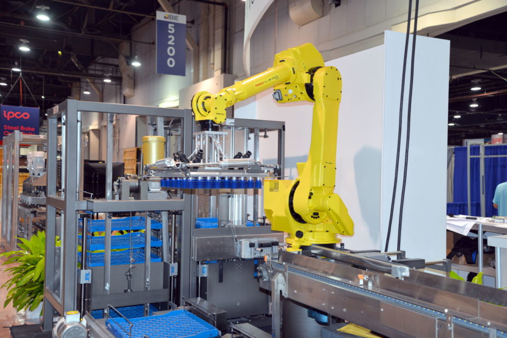 Robotics and automation was a big part of the IBIE 2019 show