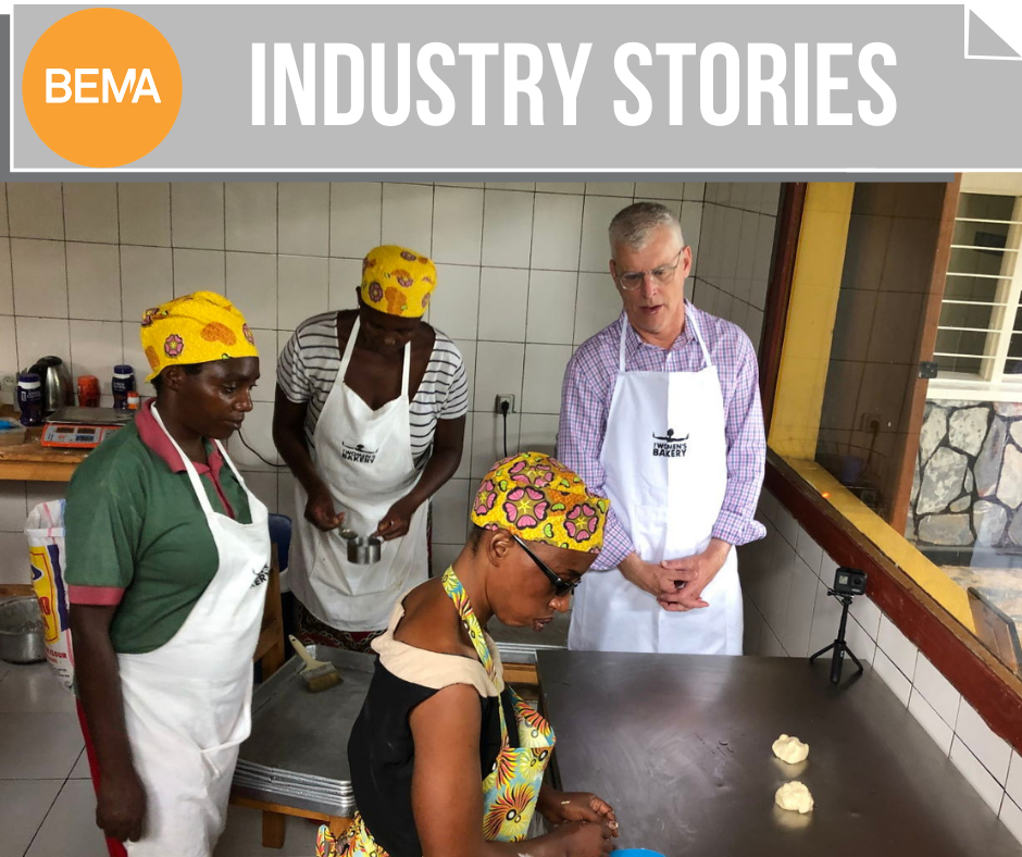 Kerwin Brown Shares His Experience At The Womens Bakery In Rwanda