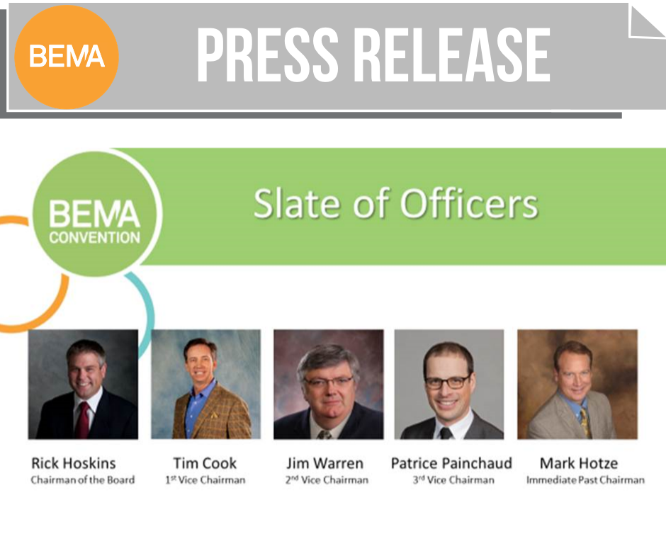 Press Release: BEMA Elects 2020-21 Chairman and Board of Directors
