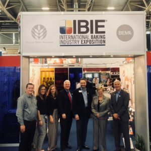 IBIE Booth staff