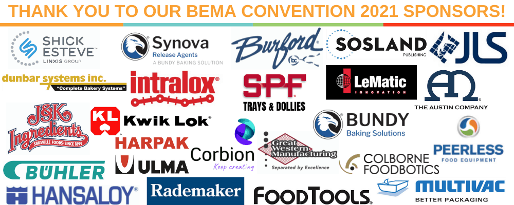 BEMA 2021 Convention sponsors