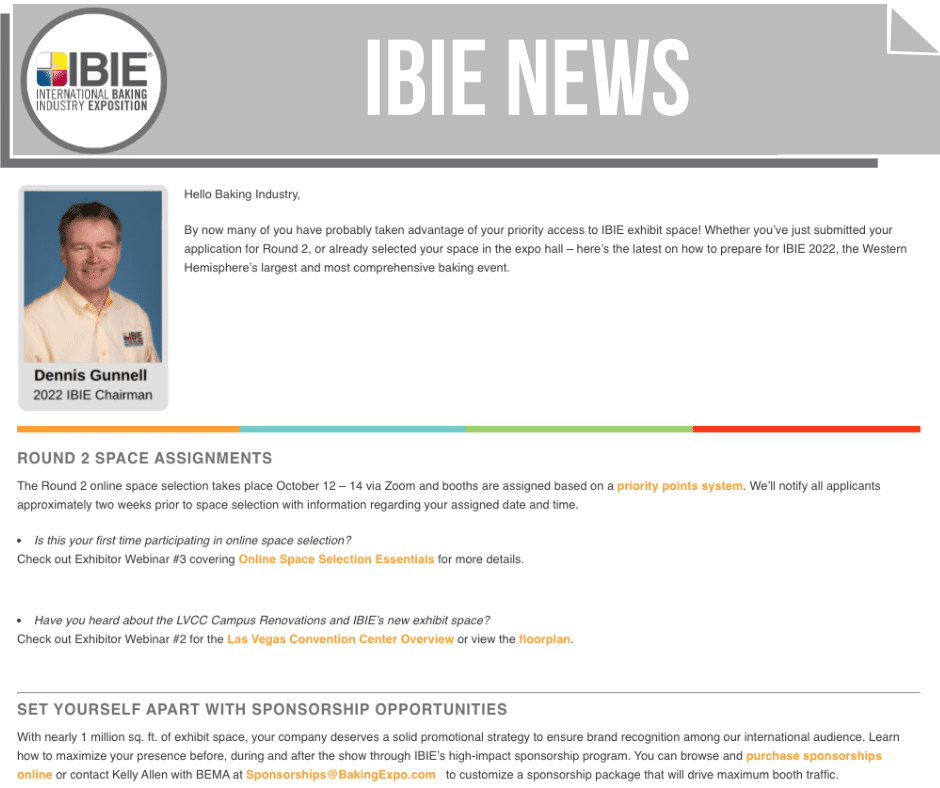 ibie round 2 space assignments