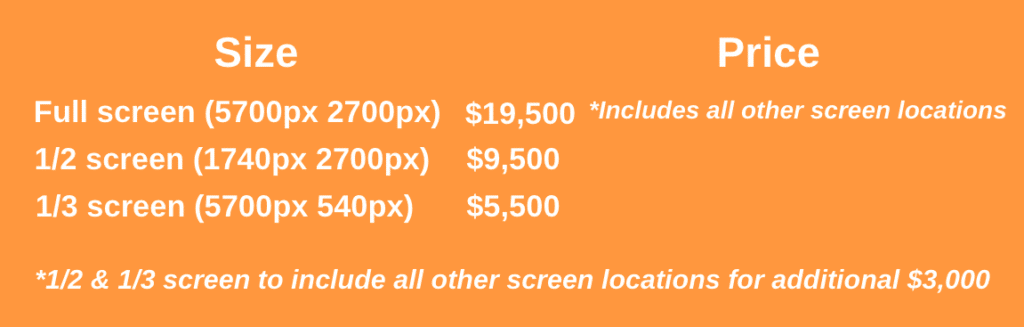 west hall lobby spectacular sizing and pricing