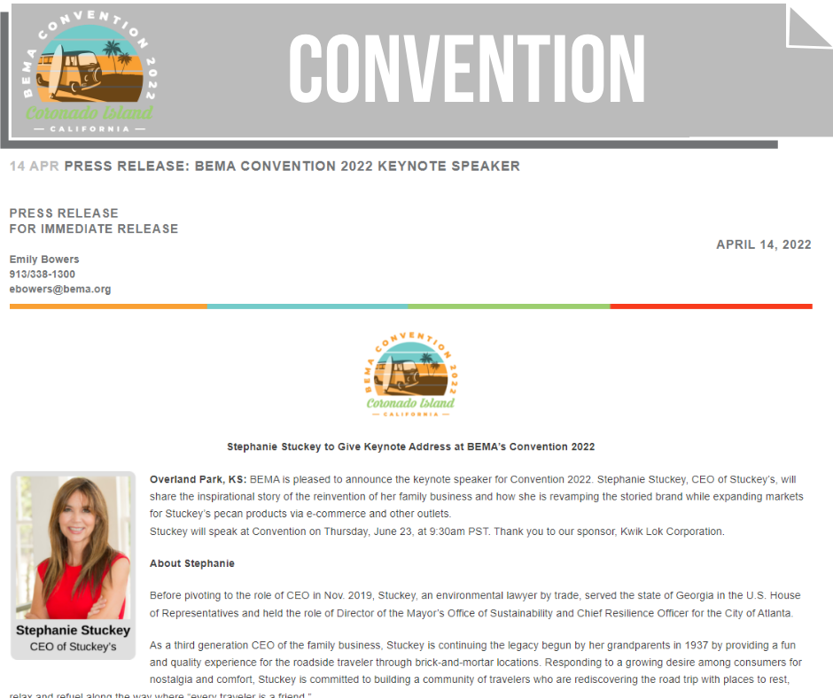 BEMA Convention 2022 Keynote Speaker