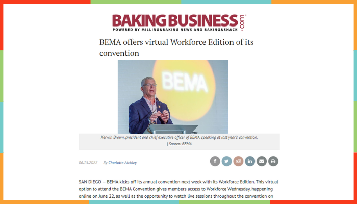 BEMA offers virtual Workforce Edition of its convention
