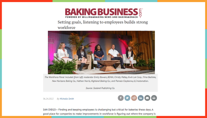 Setting goals, listening to employees builds strong workforce