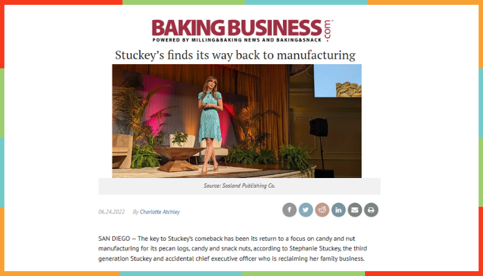 Stuckey’s finds its way back to manufacturing