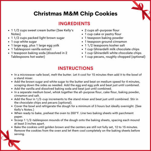 BEMA Holiday Cookie Recipe BEMA Holiday Cookie Recipe