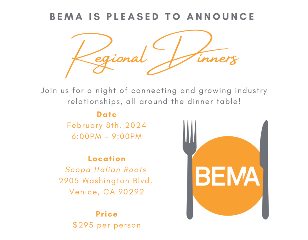BEMA Regional Dinners