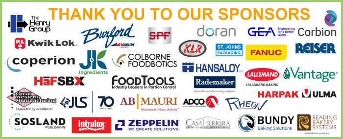 Thank you Sponsors